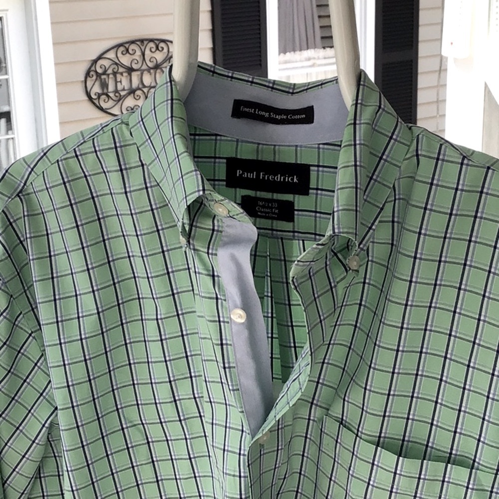 Paul Fredrick Casual Button Down long sleeve  
Men’s classic fit BUNDLE w…